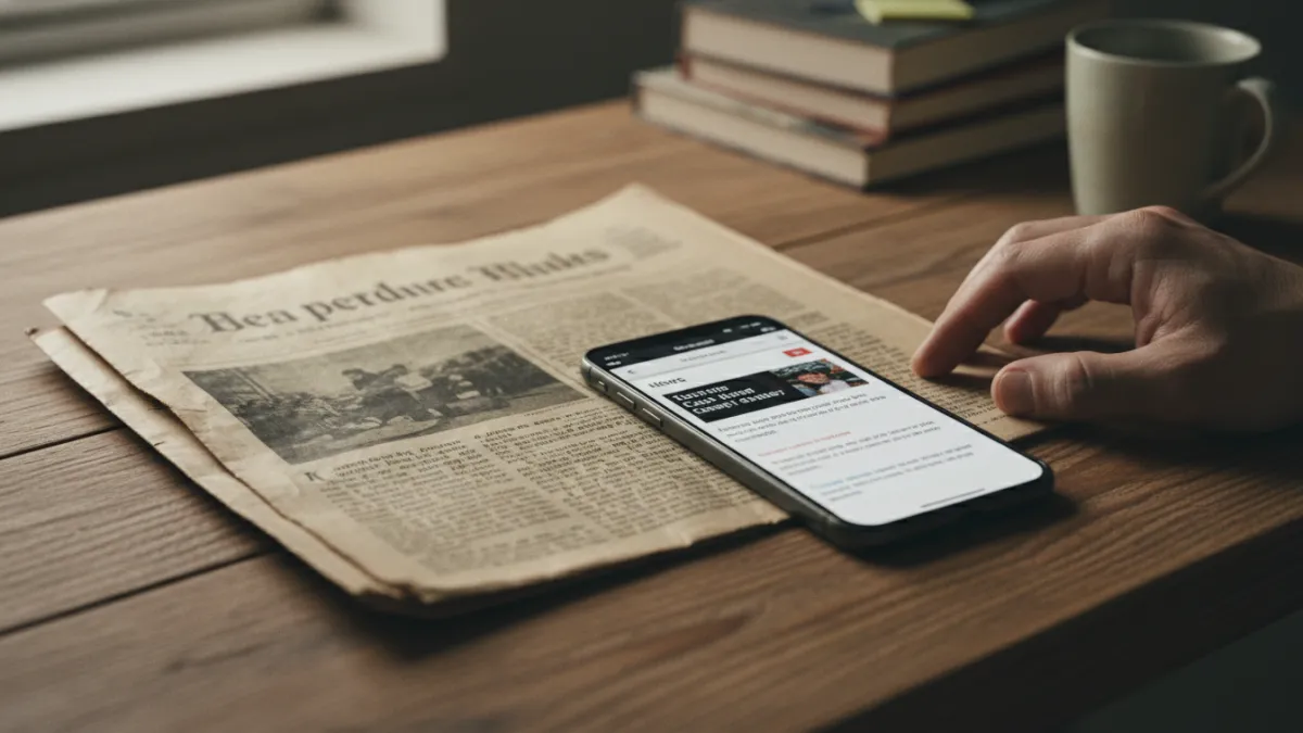 Journalisme en France : l'avenir de l'imprimé face au digital